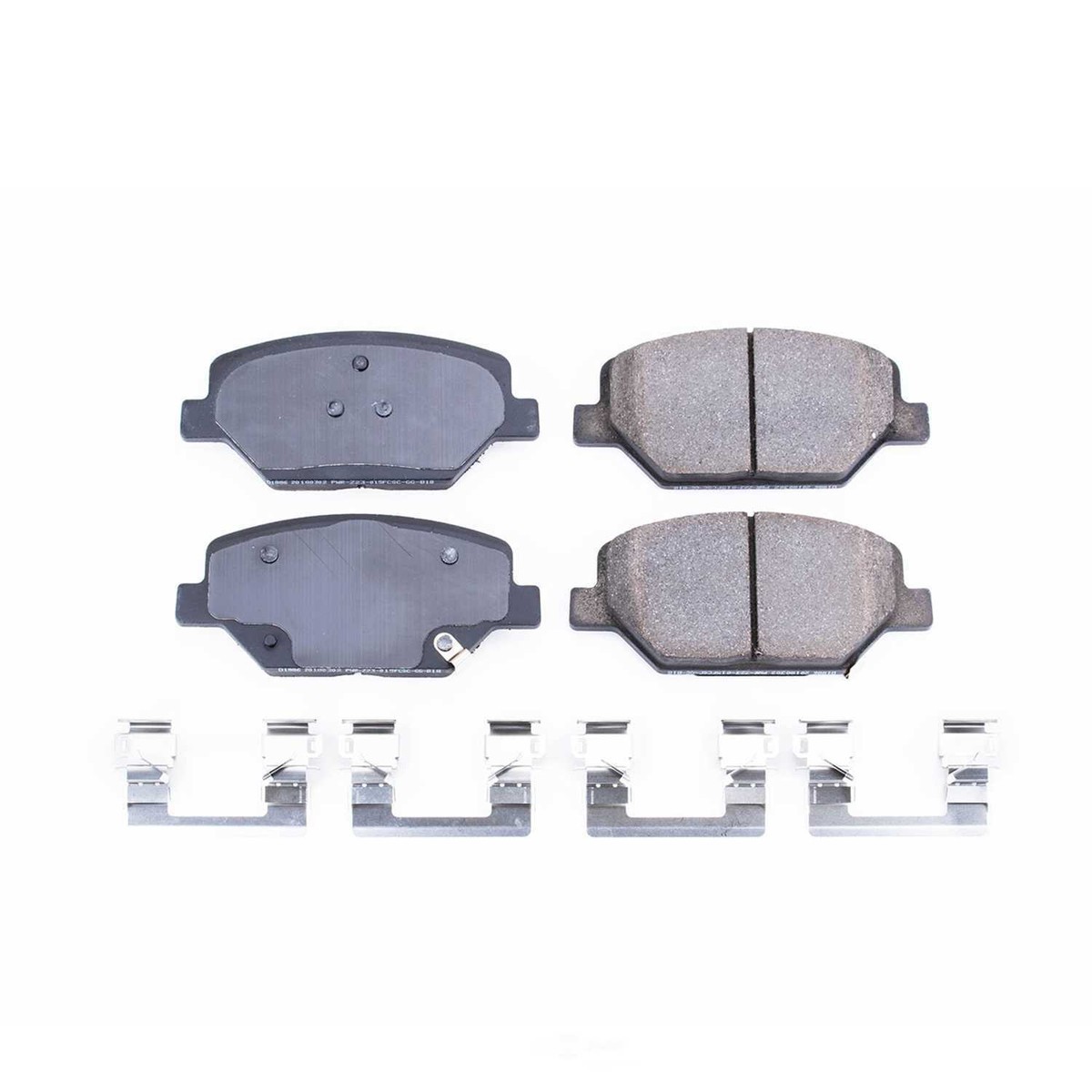 Disc Brake Pad Set-Front Z17 Low-Dust Ceramic Brake Pads with