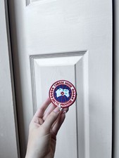 3.5  Iron On / Sew On Canada Goose Embroidered Replacement Patch