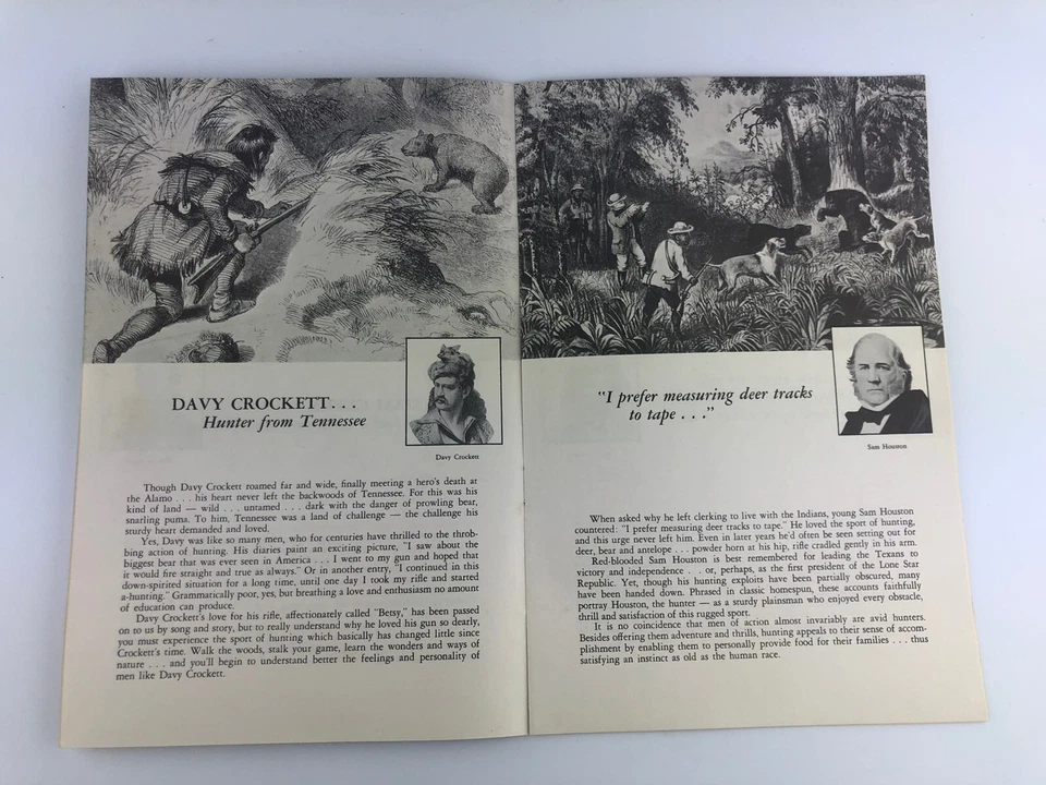 Home School History AMERICAN HUNTERS Irving Washington Jefferson Custer Booklet - Image 4 of 4