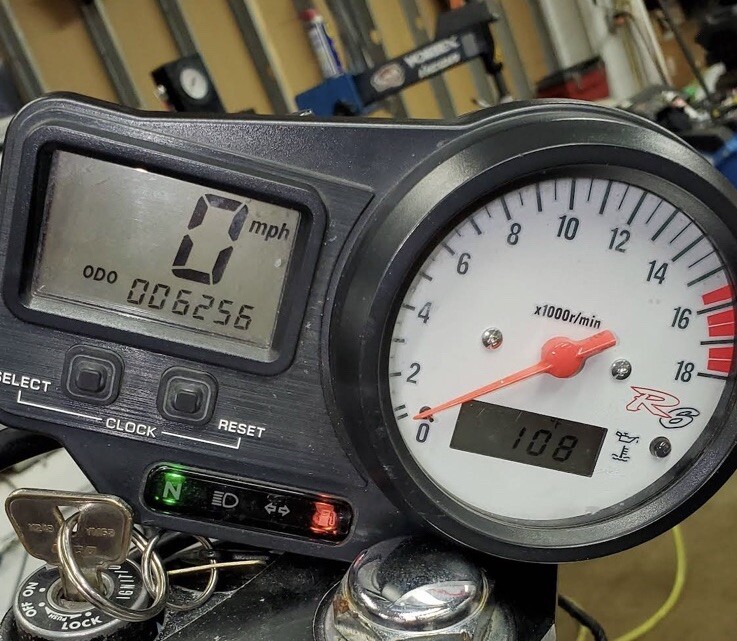 99-02 Yamaha YZFR6 R6 Speedometer Meter Gauge Cluster Instrument OEM 6k ...