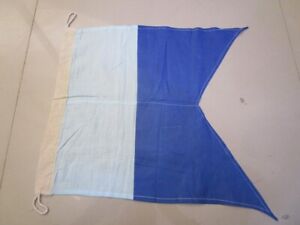 L Naval Signal Flag 15" X 15" 100% Cotton – Marine Code Nautical / Boat 