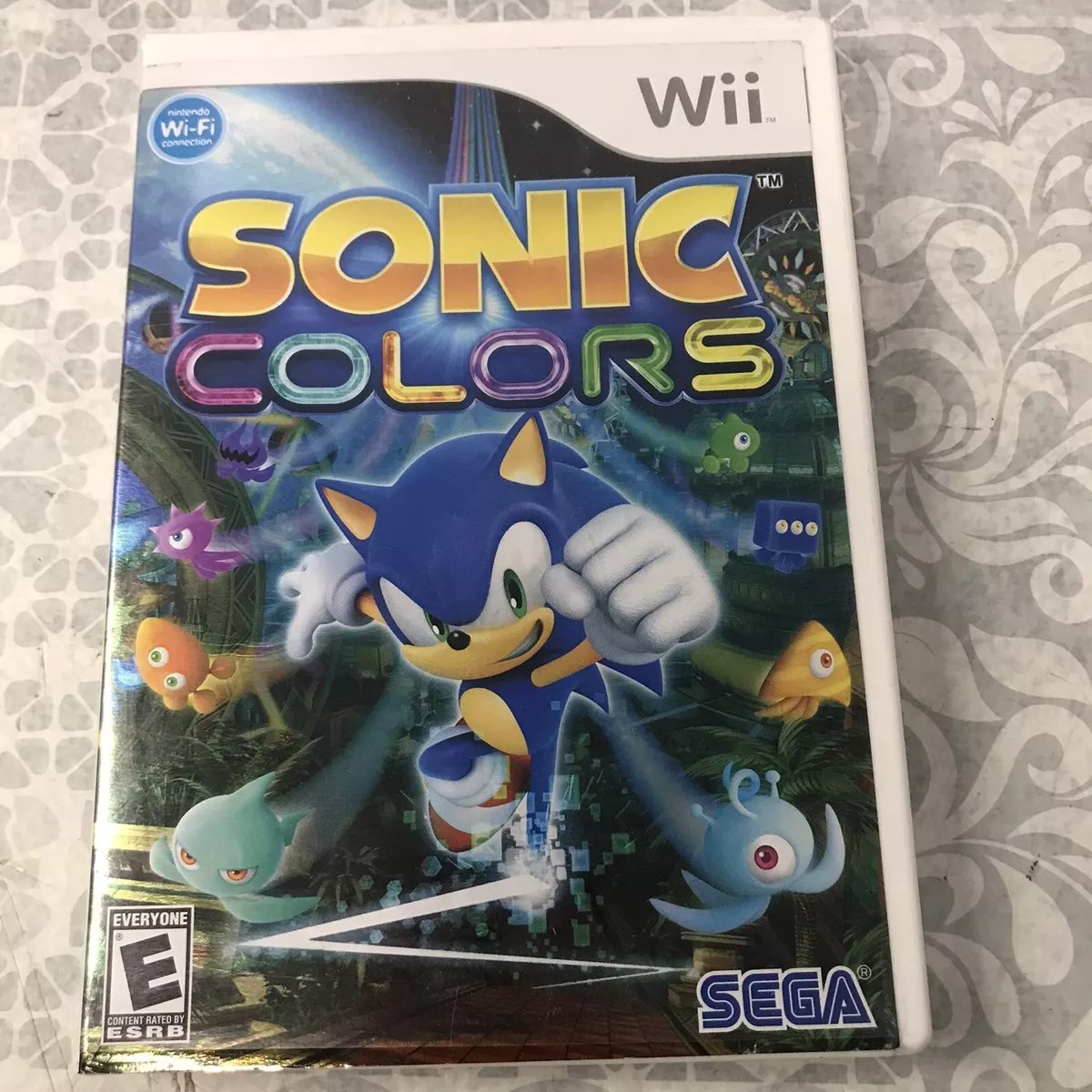 Sonic Colors Nintendo Wii 2010 Vidoe Game DISC ONLY sega Dr