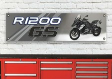 BR303B BMW R1200GS Triple Schwarz 2016 Garage Werkstatt Banner Schild