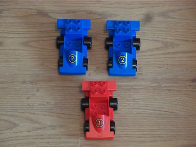 Lego Duplo - 3 Rennwagen - gmt07