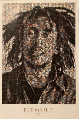 284544 Bob Marley Photomosaic PRINT POSTER | eBay