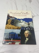 Presidential Dollars Album 4 Panel Coin Folder P&D Vol I Collector Gift Whitman