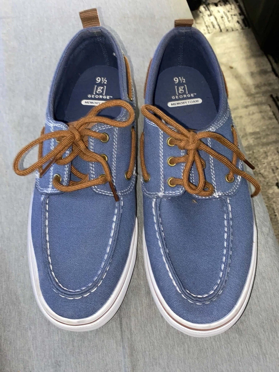 Blue Canvas Casual Shoes for Men for sale | eBay display picture 1