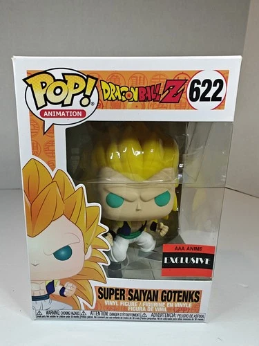 Funko Pop! Dragon Ball Z Super Saiyan Gotenks #622 AAA Anime Exclusive VAULTED