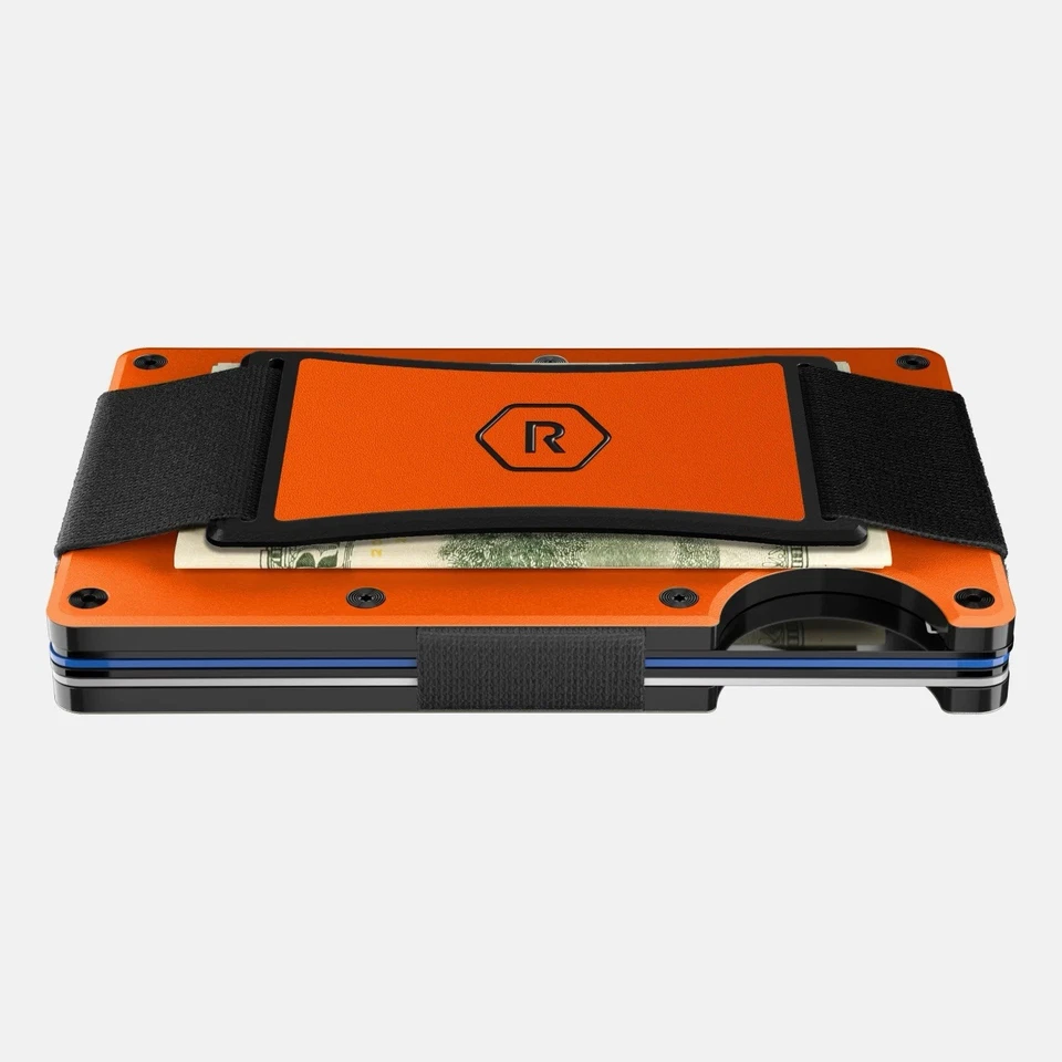 Ridge 2.0 EDC Wallet Key Case Pocket Knife Baseball Orange - New In Box - Image 2 of 4