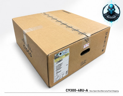 NOB Cisco C9300-48U-A Catalyst 9300 48-port UPOE, single AC.