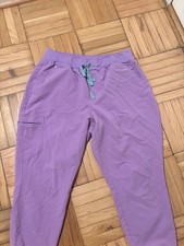 FIGS Zamora Jogger Scrub Pants Purple XL Petite.