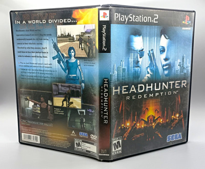 Headhunter: Redemption PS2 PlayStation 2 No Manual Tested Authentic