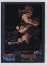 2008 Topps WWE Heritage Chrome Mickie James #67 0b6