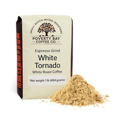 White Coffee - 1lb Bag of Tornado Beans 16 Ounce (Pack 1)