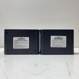 Set of 2 AtGames Sega Genesis Classic Mini w/ Accessories- Black