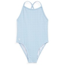 POLO RALPH LAUREN AUTHENTIC BABY GIRLS BRAND NEW ORIGINAL SWIMSUIT Sz 3-6M, NWT