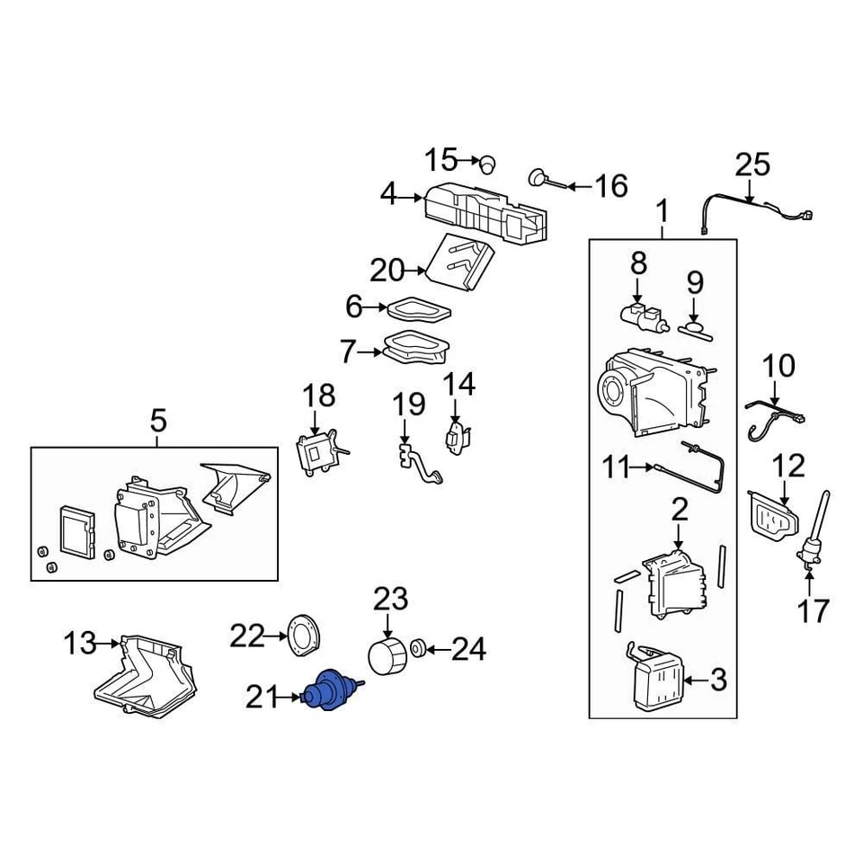 For Ford E-350 Super Duty 1999-2025 Ford XC2Z19805BA HVAC Blower Motor Foto 4 de 4