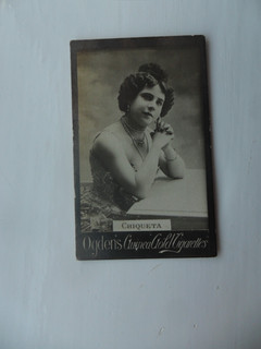 Ogdens Guinea Gold Base B Cont. actress card #64 Chiqueta