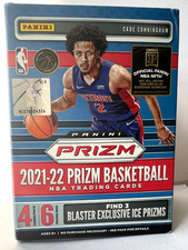 2021 -22 PANINI PRIZM BASKETBALL TRADING CARDS PACKS 6