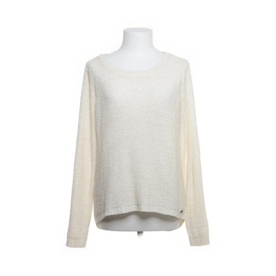 ONLY Blue Behavior, Strickpullover, Größe: L, Weiß, Einfarbig, Damen #zGg