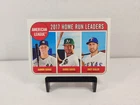 2017 Topps Heritage #5 Aaron Judge RC Home Run Leaders Rookie Card