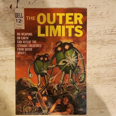 The Outer Limits #1 (Dell Comics 1964) Science Fiction Single Issue FN -