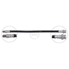 2x Bremsschlauch hinten für Fiat Croma 194 | 23871067