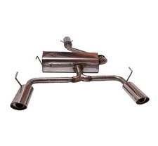 FOX Edelstahl Anlage ab Kat je 1x115x85mm Absorber für Toyota Celica ab 00 1.8l