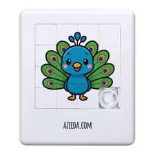 'Cute Peacock' Sliding Puzzle (PZ00039762)