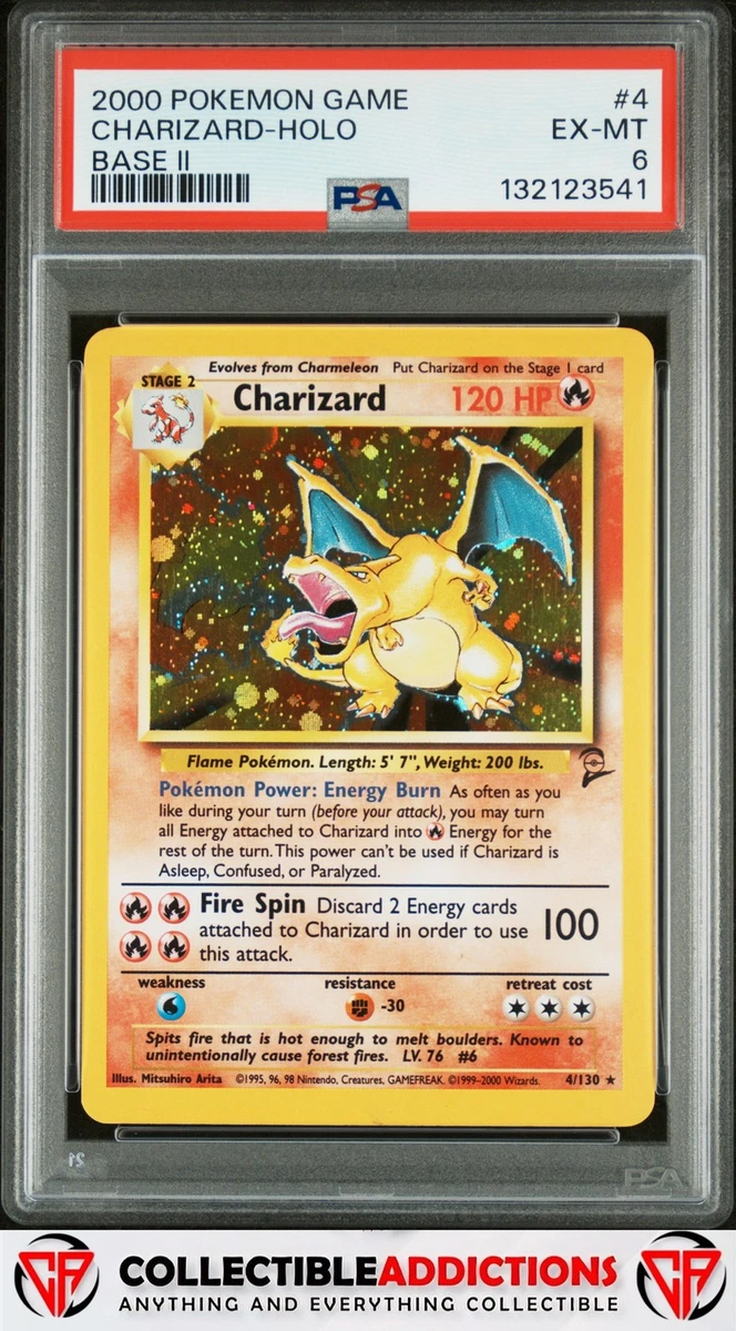 Pokémon TCG Grade 6 Charizard Individual Collectible Card Game