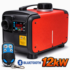 Diesel Standheizung 12kW Luftheizer Heizgerät Set 12V/ 230V Heizung Ölheizer