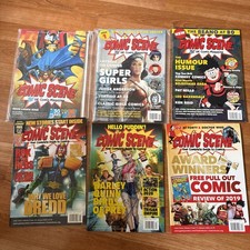 Comic Scene UK Magazine 2018-2029 Bundle