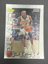 1998-99 Topps Antawn Jamison Golden State Warriors Draft Pick Rookie Card. rookie card picture
