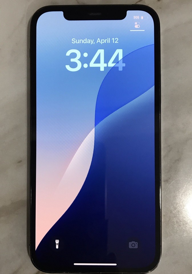 Apple iPhone 12 Pro 128GB Black Network Unlocked MGJM3LL/A Wi-Fi ...