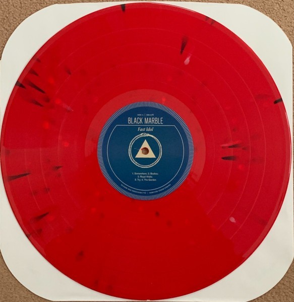 Rare Black Marble - Fast Idol LP Red White Black Splatter Vinyl very limited Ed.
