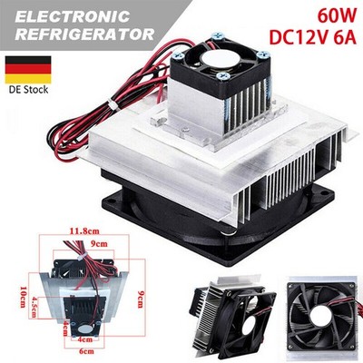 Für 12V 6A Pro Peltierelement Modul Peltier Kühler Kühler Kühlsystem DIY Kit DHL