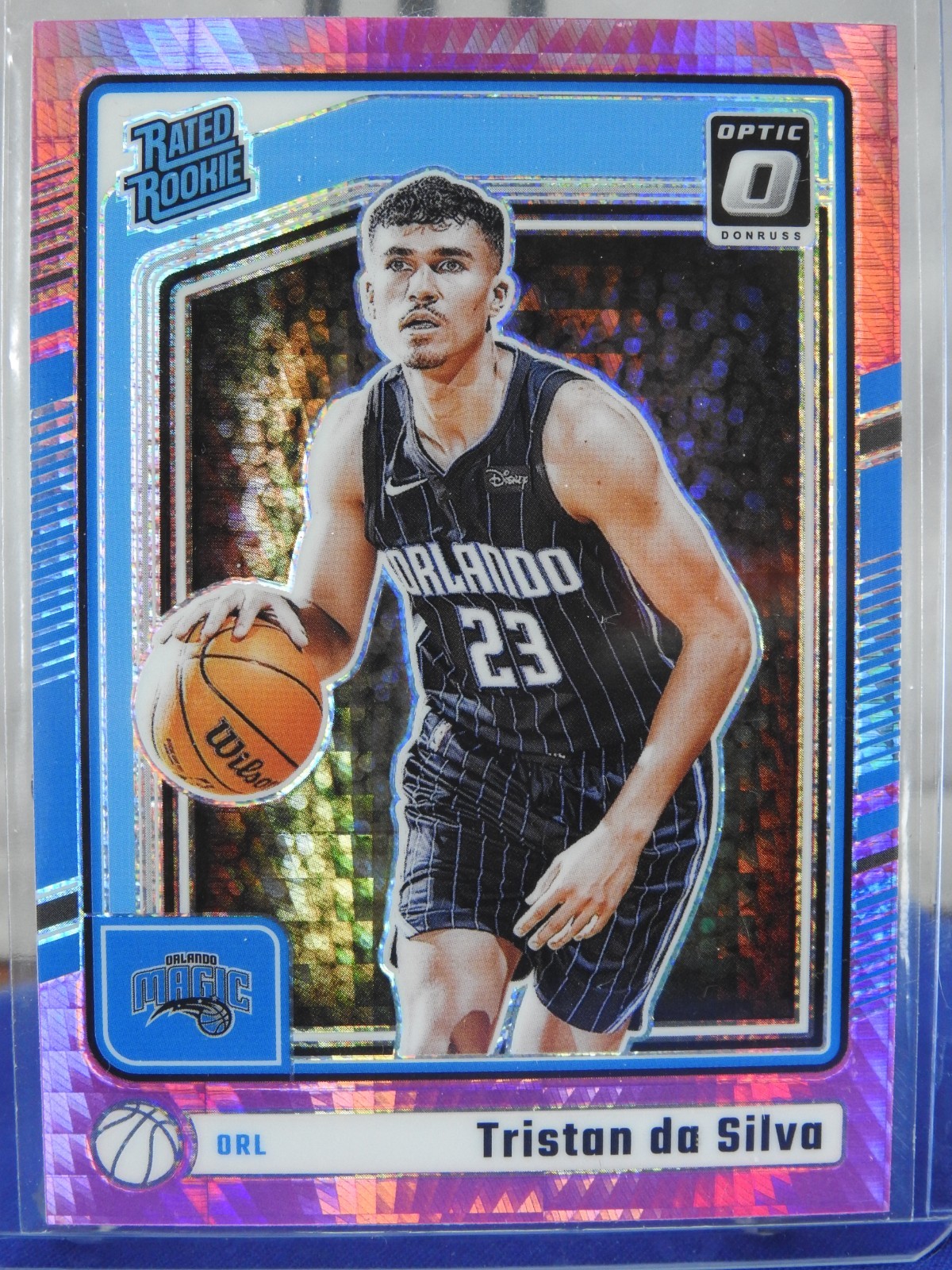 2024 Optic Tristan da Silva #260 ROOKIE RC Pink Hyper Prizm