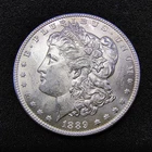 1889 Morgan Silver $1 Dollar - Philadelphia Mint - 90% Silver - Unc. Condition