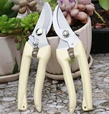 Bypass Garden Pruning Shears - 2 Pack, Ultra Lightweight Hand Pruners