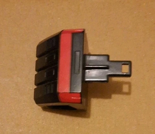 Vintage 1982 Dairugger Vehicle Voltron Red Fist Accessory Bandai Popy