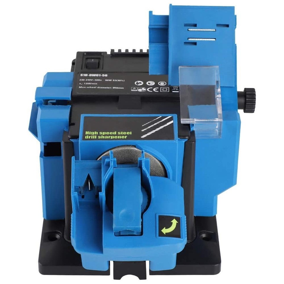 3IN1 Drill Bit Sharpener Electric W/Grind Wheel Scissor Chisel Knife ...