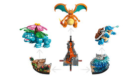 LEGO Pokemon #72153 Venusaur, Charizard, and Blastoise