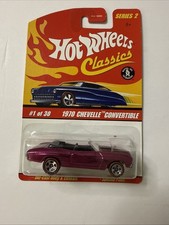 2005 HOT WHEELS CLASSICS Series 2 Mattel 1/30 1970 CHEVELLE CONVERTIBLE Diecast
