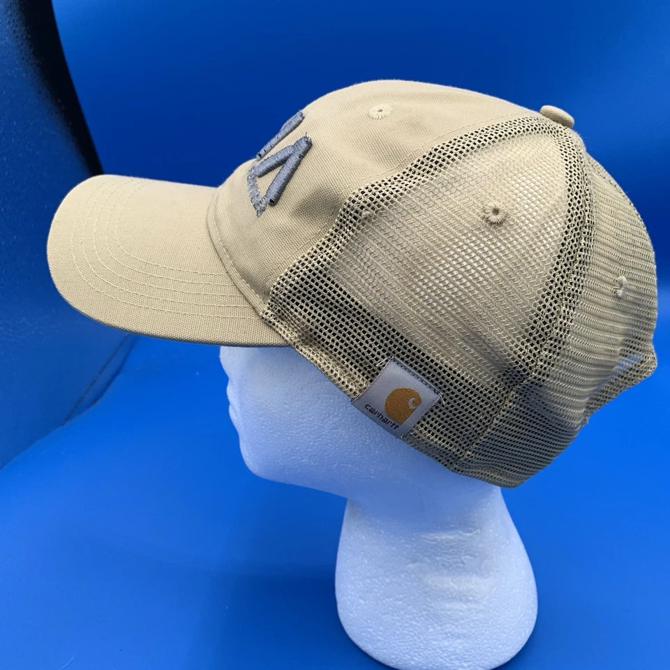 Boné ajustável Carhartt logotipo malha caminhoneiro ajustável - Imagem 2 de 4