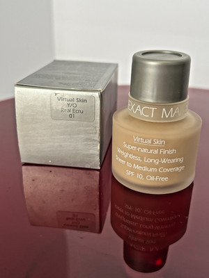 Prescriptives Virtual Skin Super Natural Finish Makeup Foundation Fresh Ecru 01