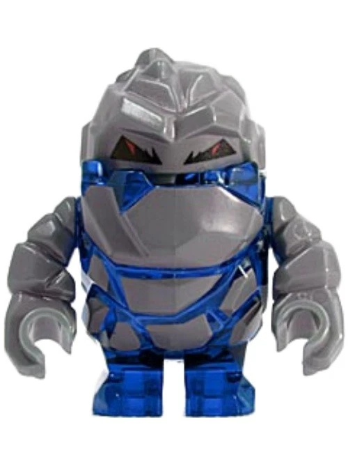 LEGO® Minifig pm004 - Rock Monster - Glaciator (Trans-Dark Blue) Power Miner - Bild 1 von 1