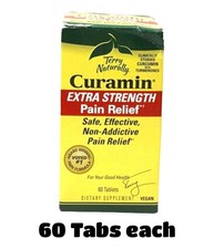 Terry Naturally Curamin Extra Strength Tablets - 60 Count Exp 2-2029