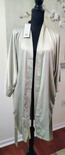 Sioro Robe Bridesmaid Large Sage Green Wedding New with Tags