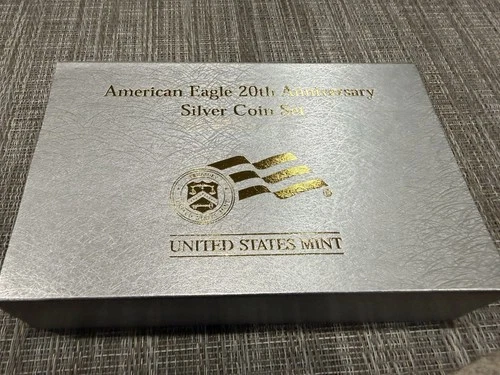 2006-W 20th Anniversary   Silver Eagle Proof Set w/OGP & COA
