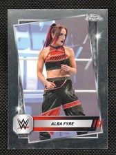2025 Topps Chrome WWE Alba Fyre #88